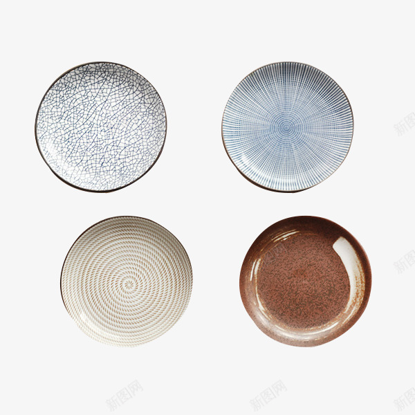 陶瓷小碗DIYpng免抠素材_88icon https://88icon.com 产品实物 小巧 条纹 纯色