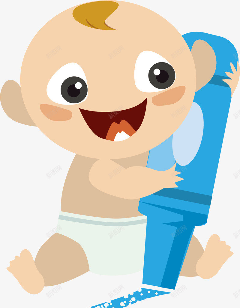 画画的小孩png免抠素材_88icon https://88icon.com 可爱 婴儿 宝宝 小孩 男孩 画画 画笔 蜡笔