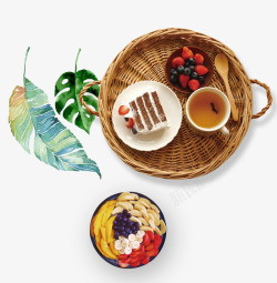 美味下午茶素材