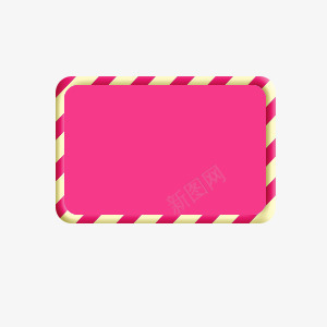 创意扁平风格红色条纹边框png免抠素材_88icon https://88icon.com 创意 扁平 条纹 红色 边框 风格