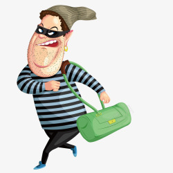 送快递的大叔素材