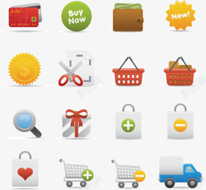 矢量礼物生活图标矢量图图标