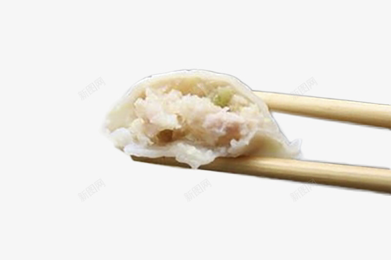 筷子中的饺子png免抠素材_88icon https://88icon.com 产品实物 团圆 手工水饺 过年 饺子