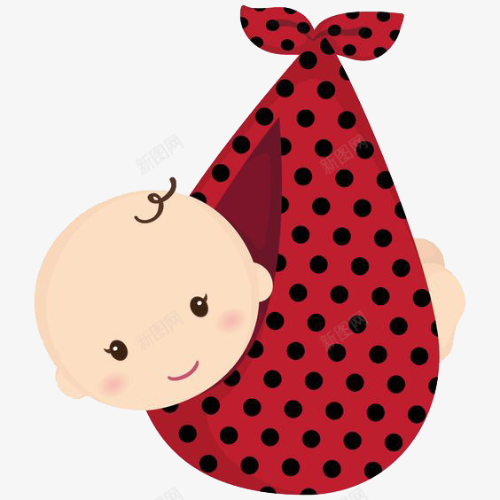襁褓中的婴儿png免抠素材_88icon https://88icon.com 可爱婴儿 婴儿 母亲节素材