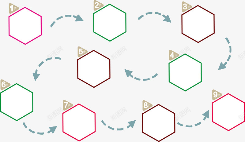 菱形流程图png免抠素材_88icon https://88icon.com 流程图 箭头 菱形