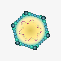 菱形结构分子结构高清图片