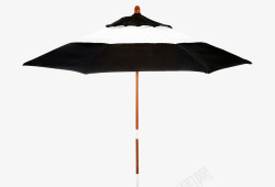 黑色条纹大伞素材