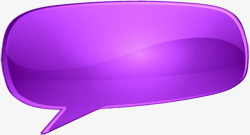 紫色水晶对话框素材