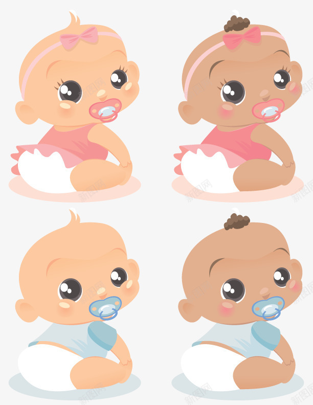 手绘可爱的婴儿宝宝png免抠素材_88icon https://88icon.com 卡通 婴儿 宝宝 手绘