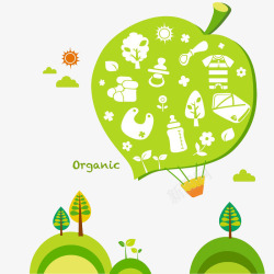 叶子母婴用品素材