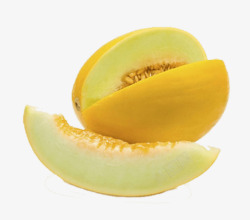 黄色香瓜黄色美味香瓜高清图片