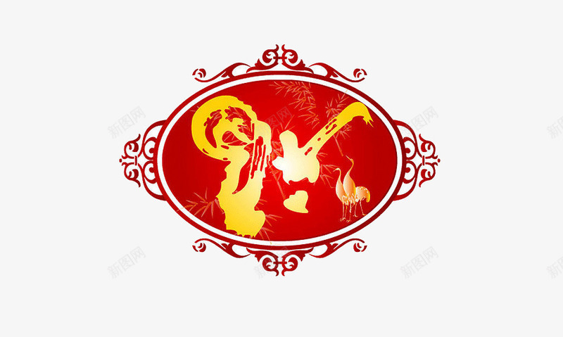 新年福来到png免抠素材_88icon https://88icon.com 喜庆 新年 福字 红色 边框 过年