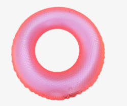 粉色安全双气囊游泳圈素材
