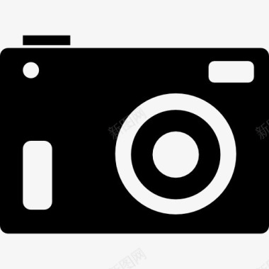 照片紧凑型相机图标图标