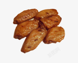 蜜汁烤翅鸡翅中美味蜜汁鸡翅高清图片