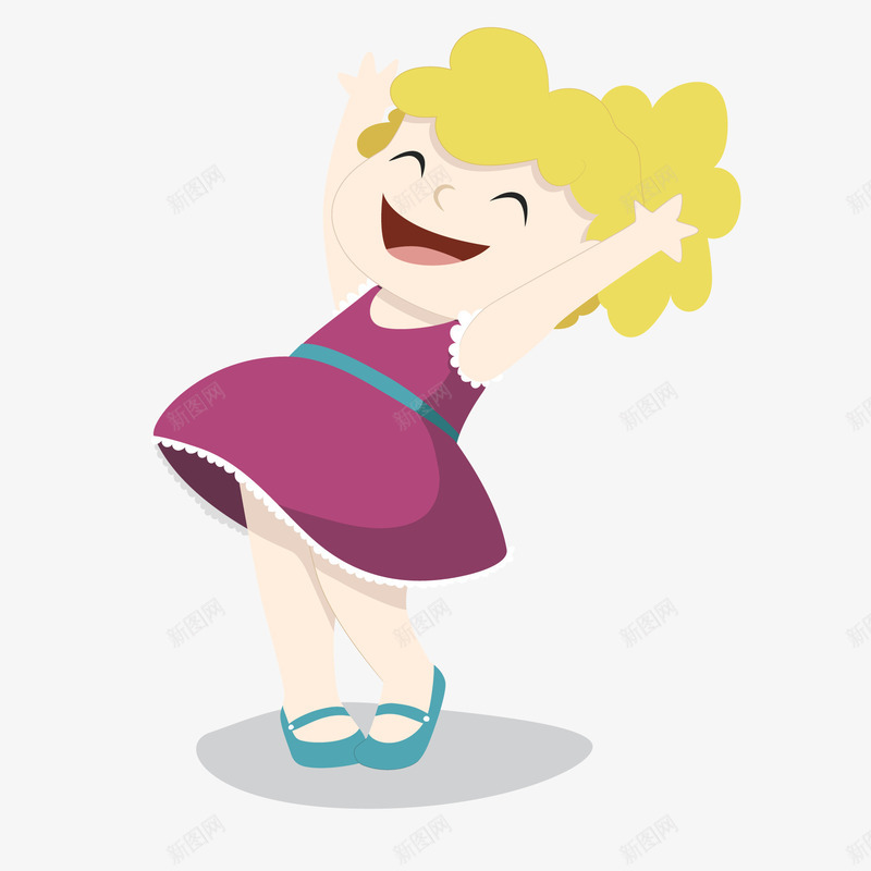 卡通仰头大笑的人物矢量图ai免抠素材_88icon https://88icon.com 仰头大笑 任务谁 卡通 女孩 笑容 矢量图