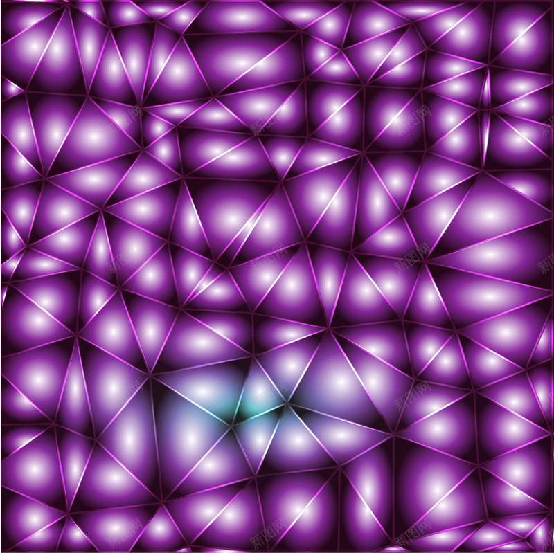 绚丽立体褶皱折纸背景png免抠素材_88icon https://88icon.com 几何三角菱形 紫色炫彩背景 绚丽
