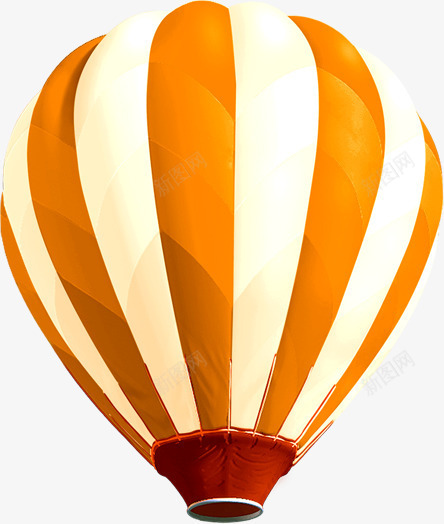 黄色清新条纹手绘热气球png免抠素材_88icon https://88icon.com 条纹 清新 热气球 黄色