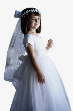 花童婚纱小孩高清图片