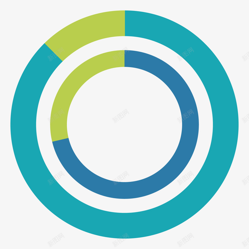 彩色圆环数据分析矢量图ai免抠素材_88icon https://88icon.com 分析 占比 商务 圆环 彩色 扁平化 数据 科技 行情 矢量图