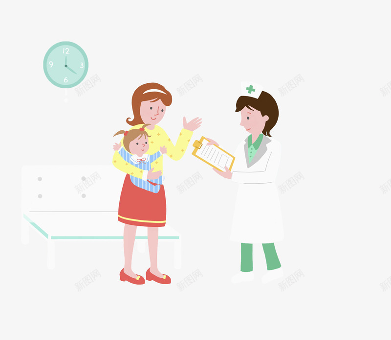 婴儿护士png免抠素材_88icon https://88icon.com 卡通人物 卡通图案 婴儿护士 水彩画 肖像画 装饰图案