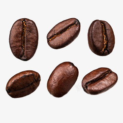 棕色质感装饰咖啡豆素材