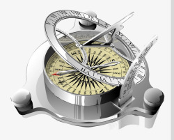 金色指南针素材