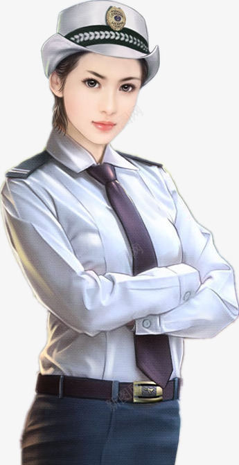 制服警花短发女孩女警png免抠素材_88icon https://88icon.com 制服 女孩 女警 短发