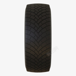 黑色汽车用品冬季轮胎橡胶制品实素材