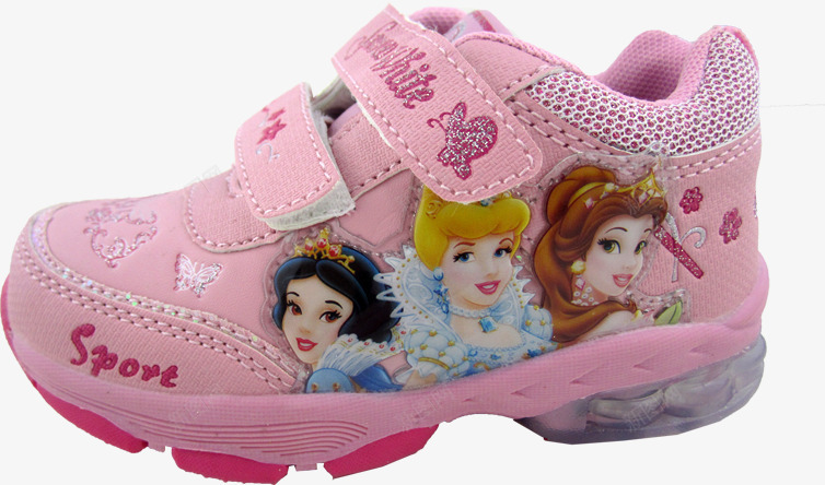 粉红色童鞋png免抠素材_88icon https://88icon.com 休闲鞋 女童鞋 小孩鞋子