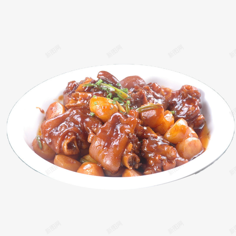 红烧猪手png免抠素材_88icon https://88icon.com 上海菜 传统美食 川菜 摄影 本帮菜 红烧猪手 重庆菜 餐饮美食