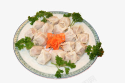 美味三鲜东北饺子高清图片
