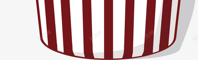 红色条纹翅桶png免抠素材_88icon https://88icon.com 炸鸡 炸鸡翅 美味翅桶 翅桶