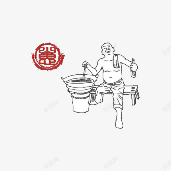 做冒菜火锅的人png免抠素材_88icon https://88icon.com 卡通 可口火锅 手绘 火锅冒菜 美味冒菜 美味火锅