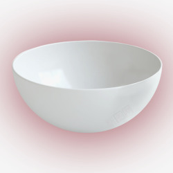 白色发光的碗元素素材