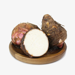 美味红肠美味的芋头实物图高清图片