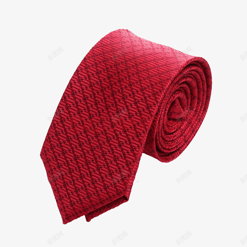 才子男士格子两色领带png免抠素材_88icon https://88icon.com 产品实物 男士 红色格子 领带 黑色条纹