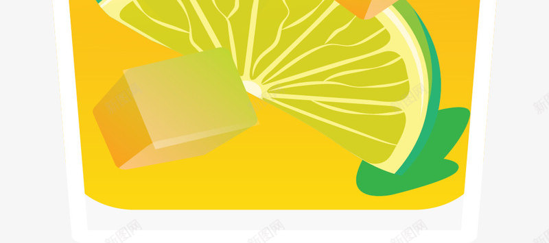 夏天水果柠檬果汁矢量图ai免抠素材_88icon https://88icon.com 加冰果汁 夏天 夏天果汁 果汁 柠檬汁 矢量png 矢量图