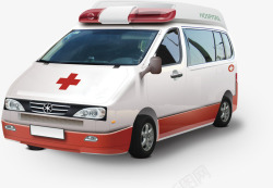 白色救护车救护车医院医疗白色高清图片