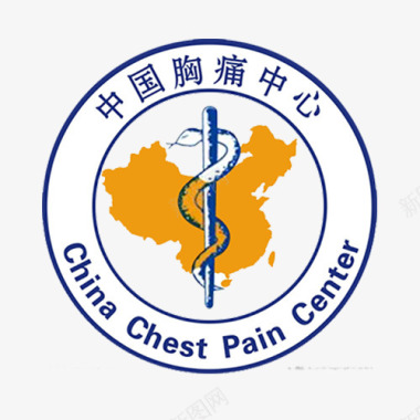 运动logo中国胸痛中心logo图标图标