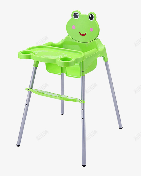 卡通宝宝餐椅png免抠素材_88icon https://88icon.com 产品实物 可爱 容易装 绿色