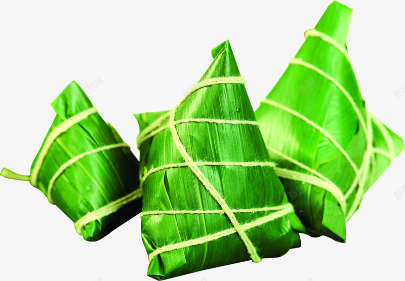 绿色粽子端午节png免抠素材_88icon https://88icon.com 图片 端午节 粽子 绿色