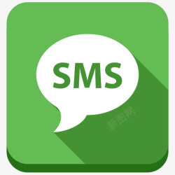 sms消息电话发送短信社交按钮高清图片