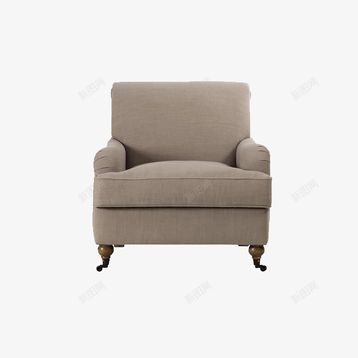 后现代单人沙发png免抠素材_88icon https://88icon.com 产品实物 单人沙发 后现代沙发 布料沙发