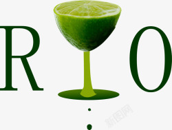 创意字体RIO广告素材