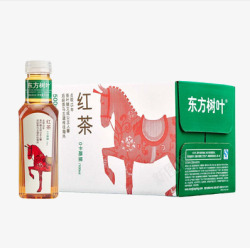 产品实物东方树叶红茶素材