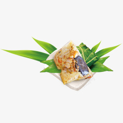 端午节传统食物插画粽子素材