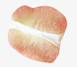 红色柚子果肉素材