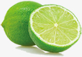 绿色柠檬夏日水果素材