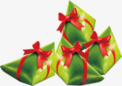 绿色礼物粽子食物端午素材